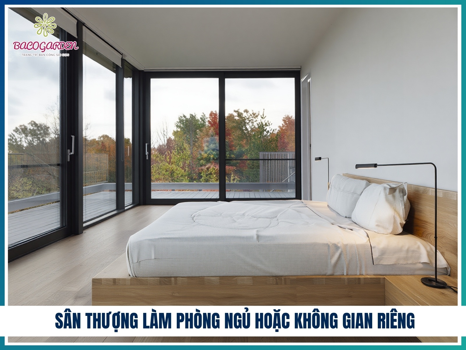 San thuong lam phong ngu hoac khong gian rieng