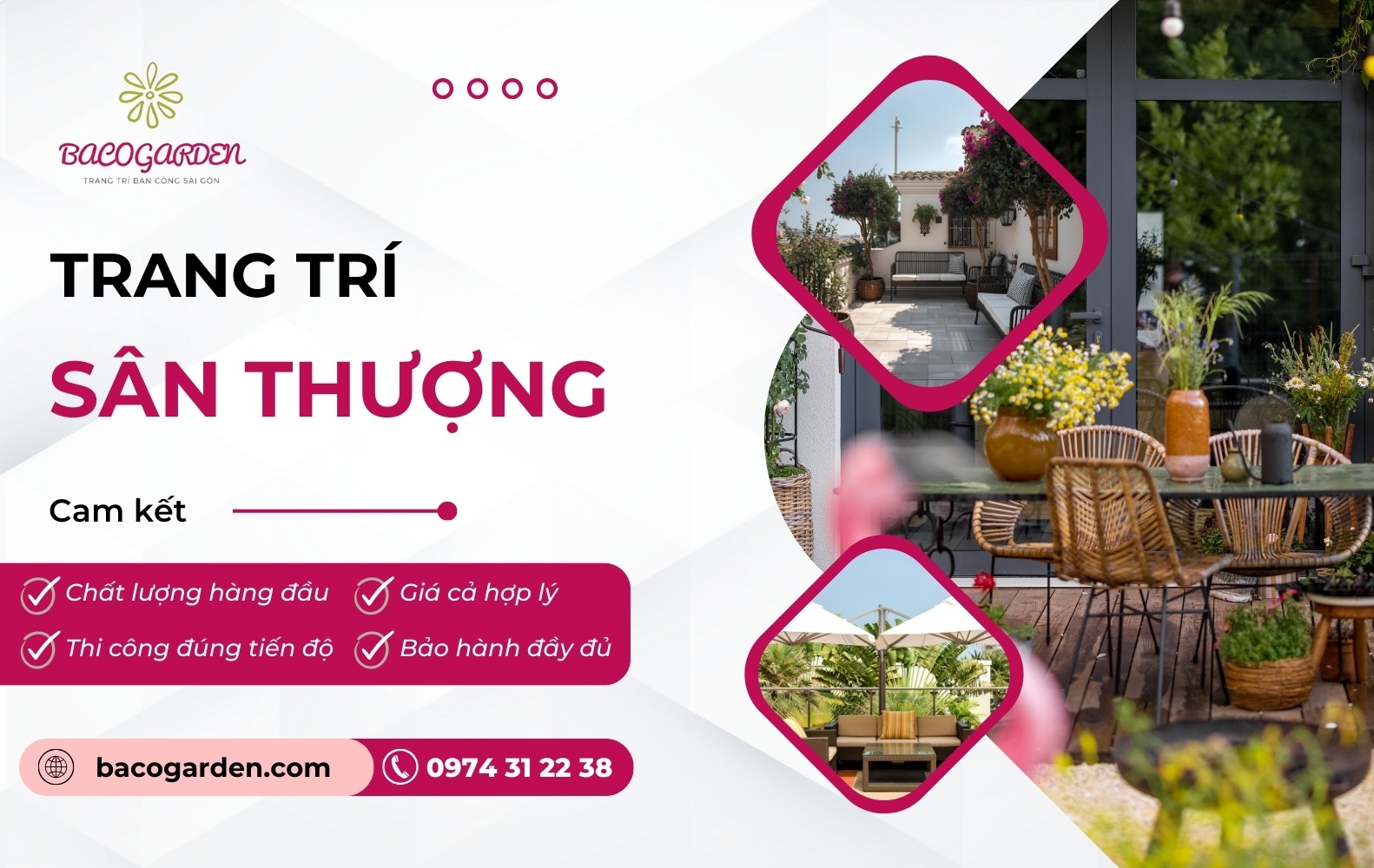 Trang tri san thuong