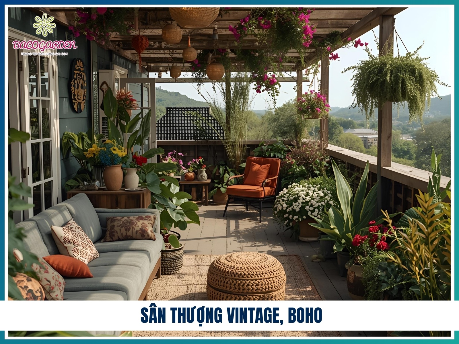 San thuong vintage boho