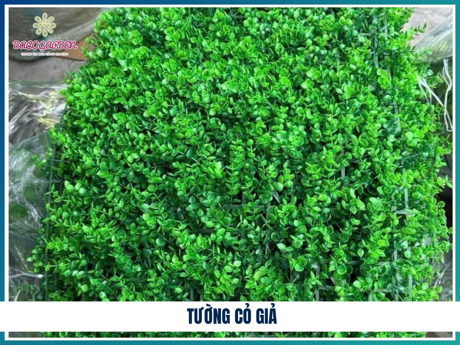 Tường cỏ giả