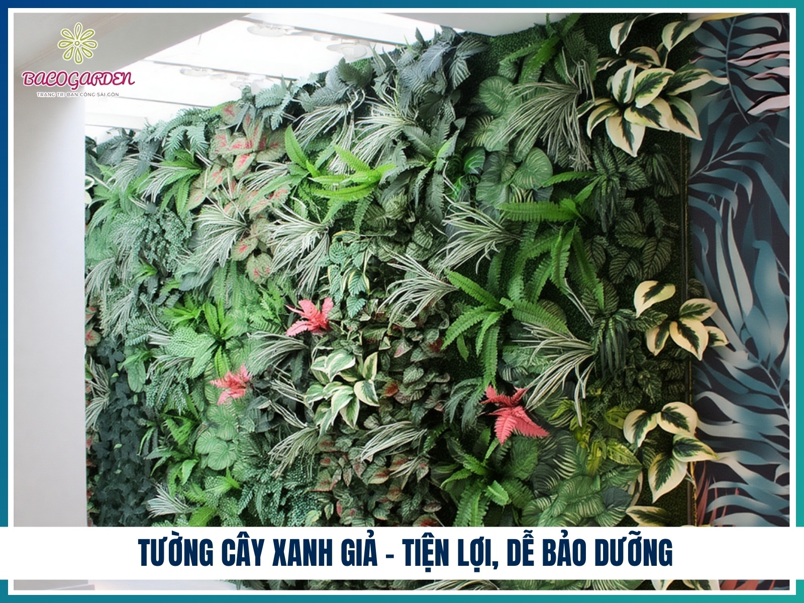 Tuong cay xanh gia – tien loi de bao duong
