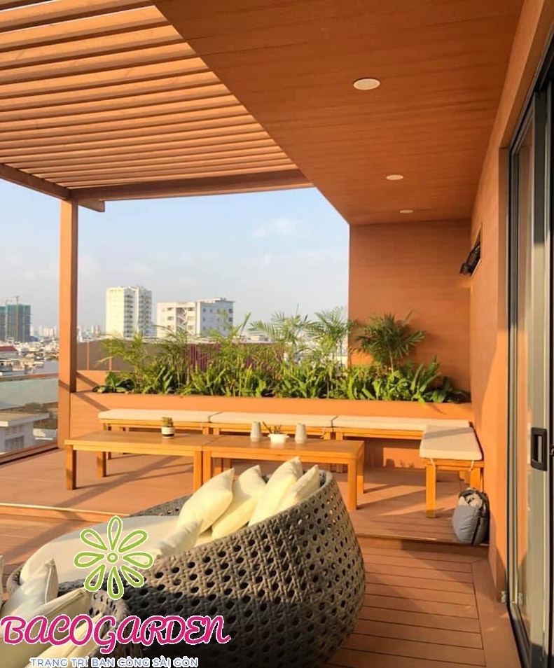 Nhà gỗ trên tầng 2 - Mẫu thiết kế nhà gỗ 3 gian 2 trái gỗ Lim tại Hà Tĩnh |  Nam Thành Phát