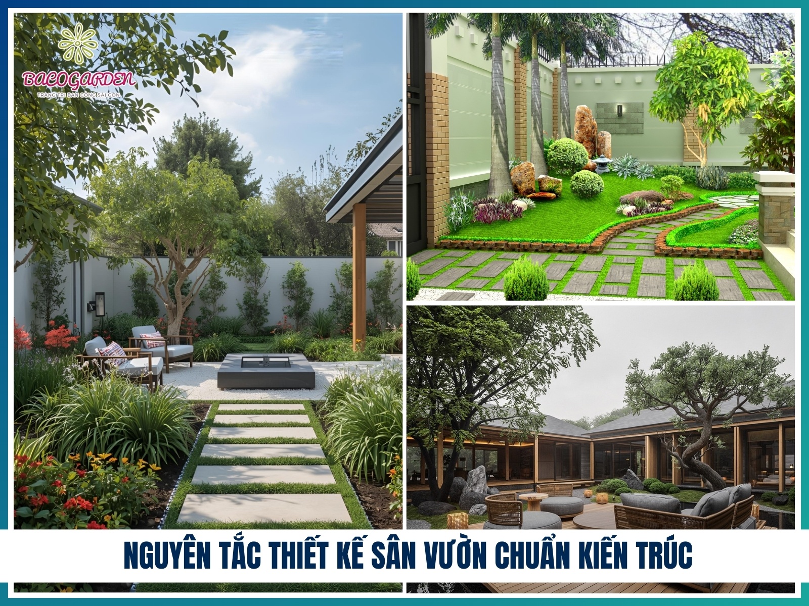 Nguyen tac thiet ke san vuon chuan kien truc