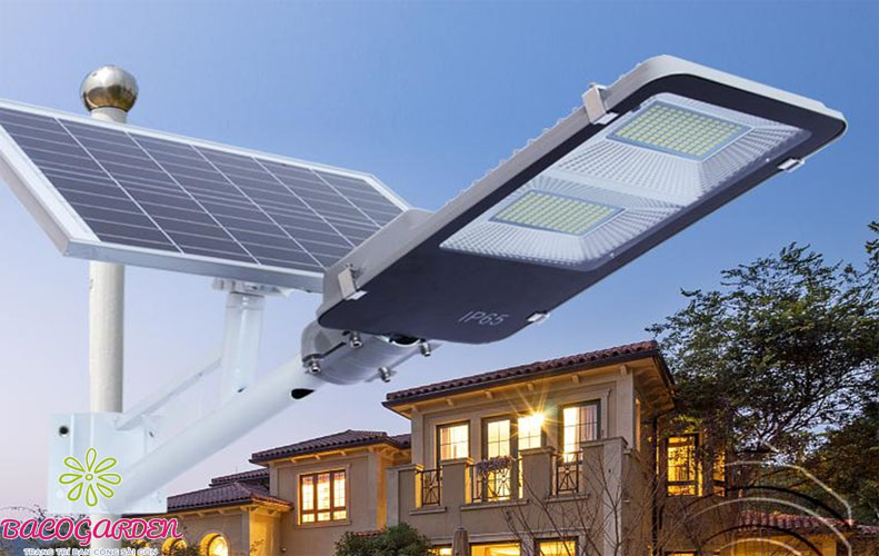 Đèn năng lượng mặt trời thông minh là lựa chọn lý tưởng cho sân thượng. 
