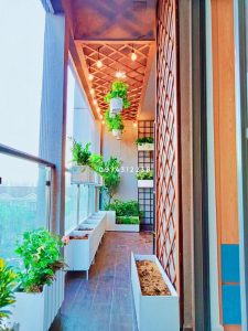 Trang trí ban công chung cư