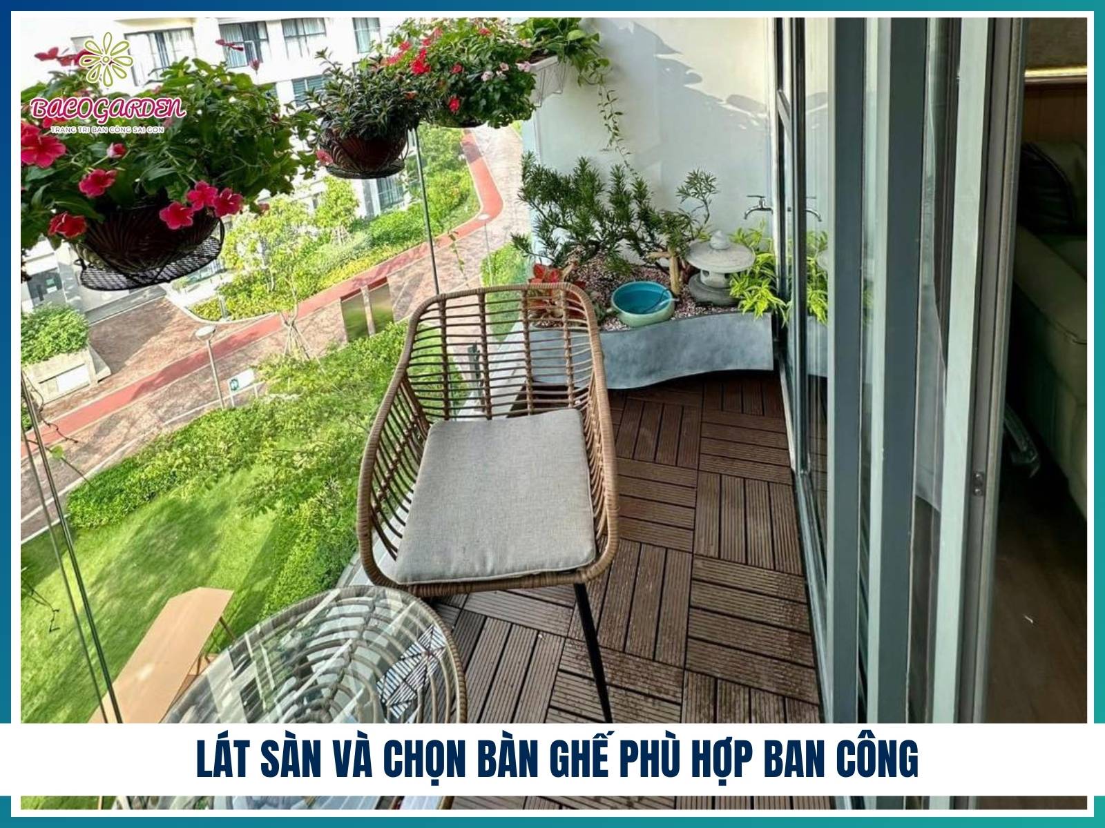 Lat san va chon ban ghe phu hop