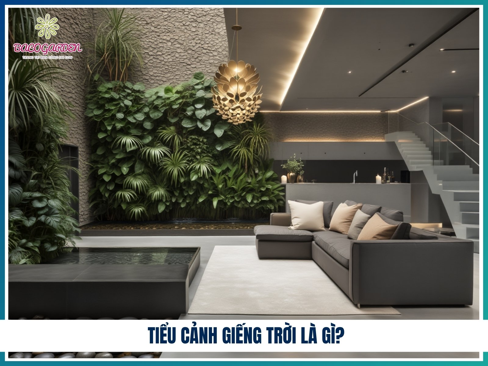 Tiểu cảnh giếng trời là gì?