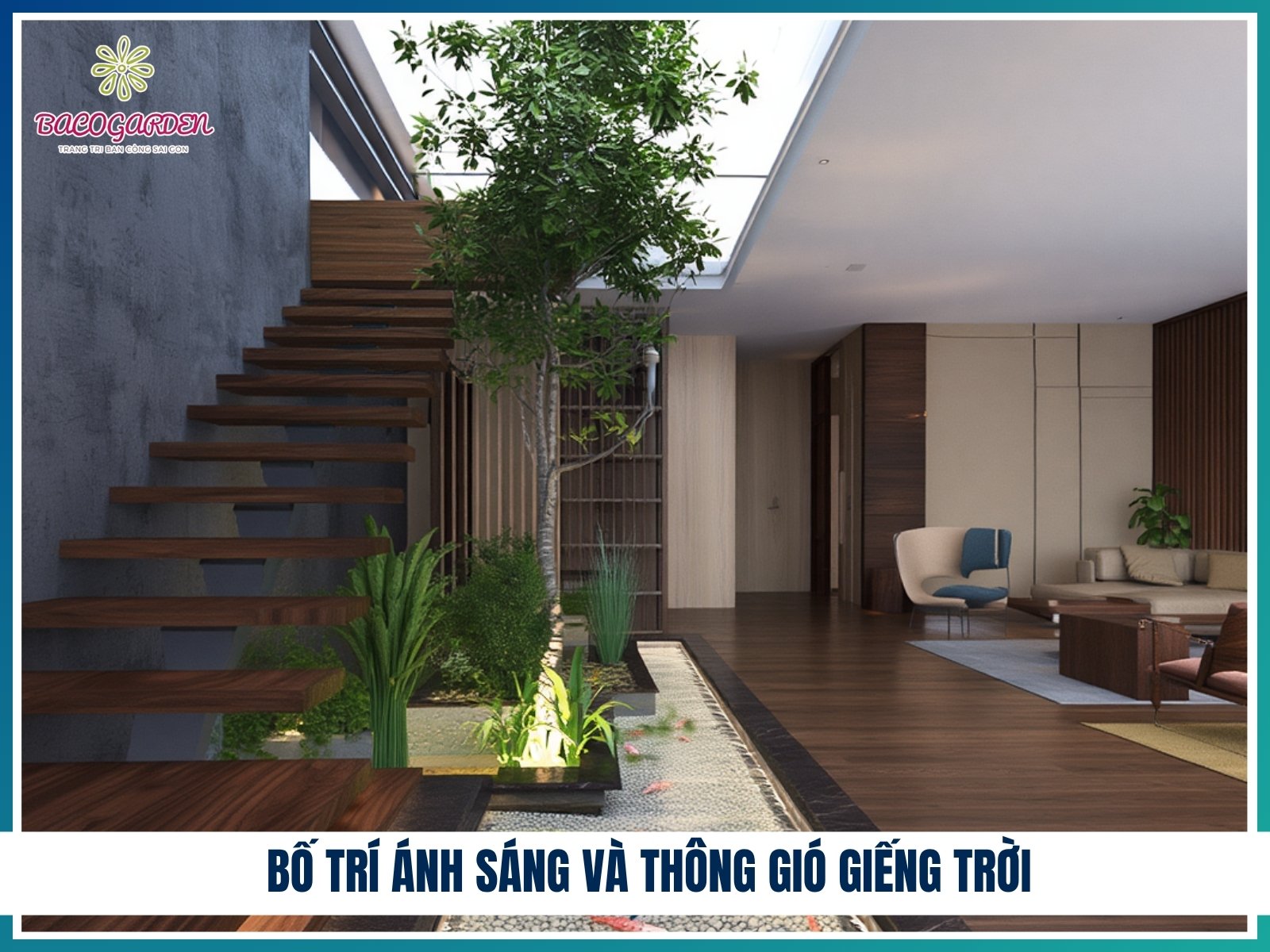 Bố trí ánh sáng và thông gió