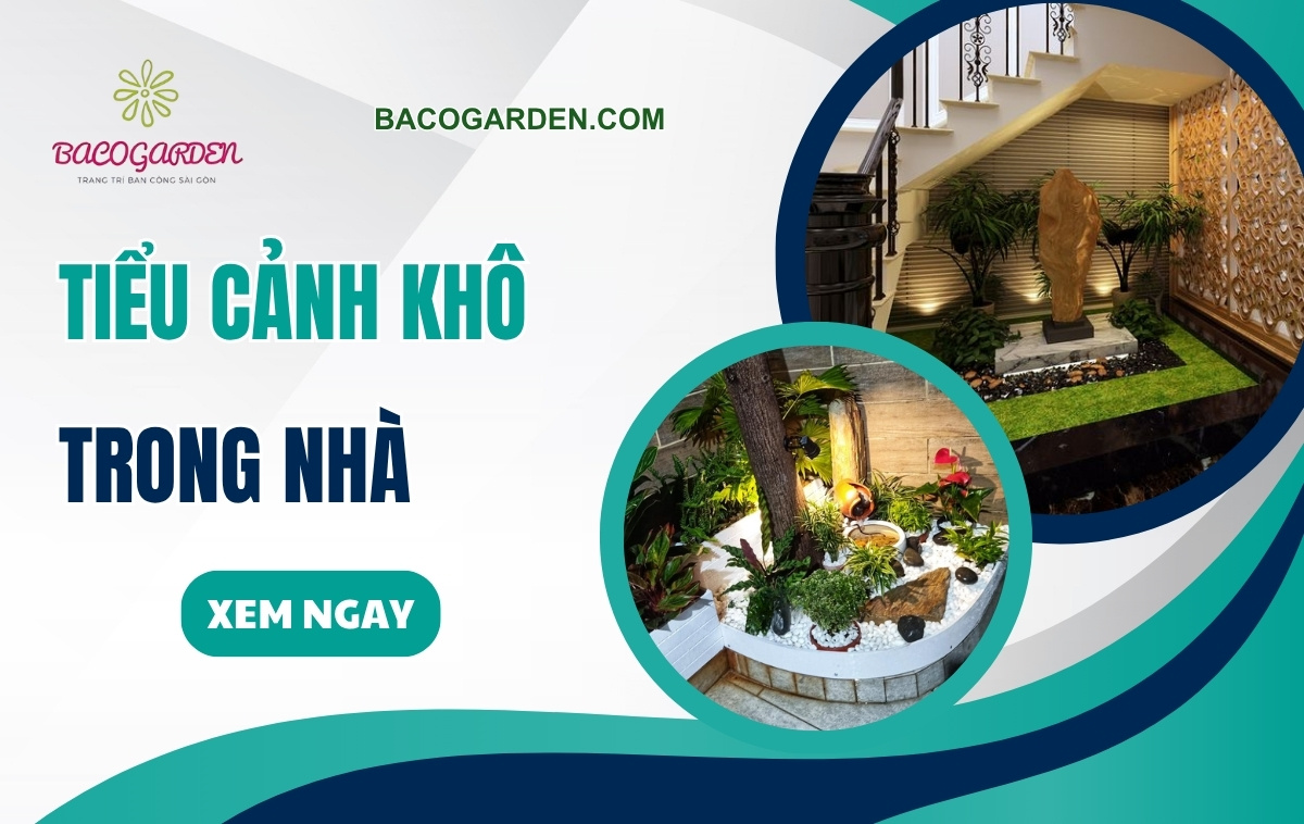 20+ mẫu tiểu cảnh khô trong nhà ẤN TƯỢNG hợp phong thủy