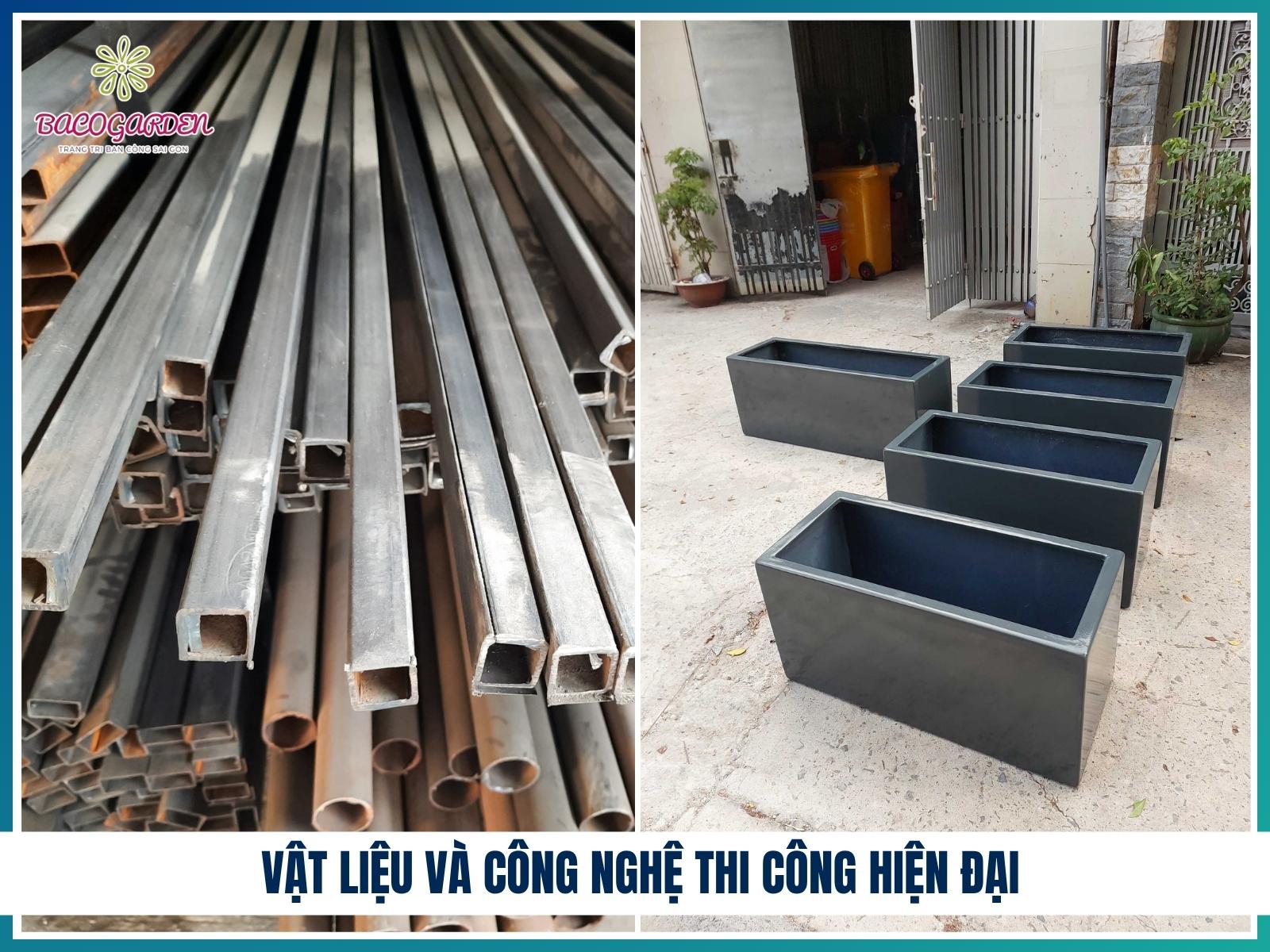 Vật liệu và công nghệ thi công hiện đại