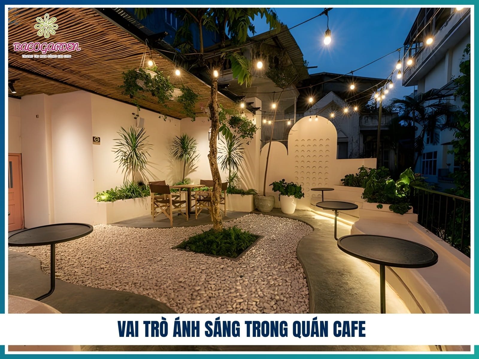 Vai trò ánh sáng trong quán cafe