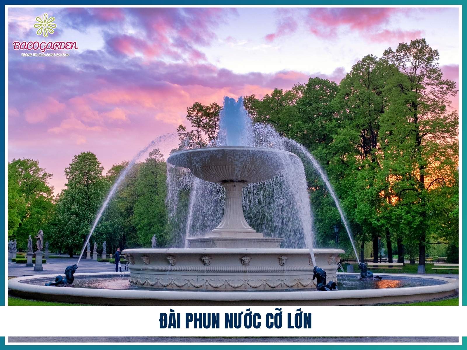 Đài phun nước cỡ lớn