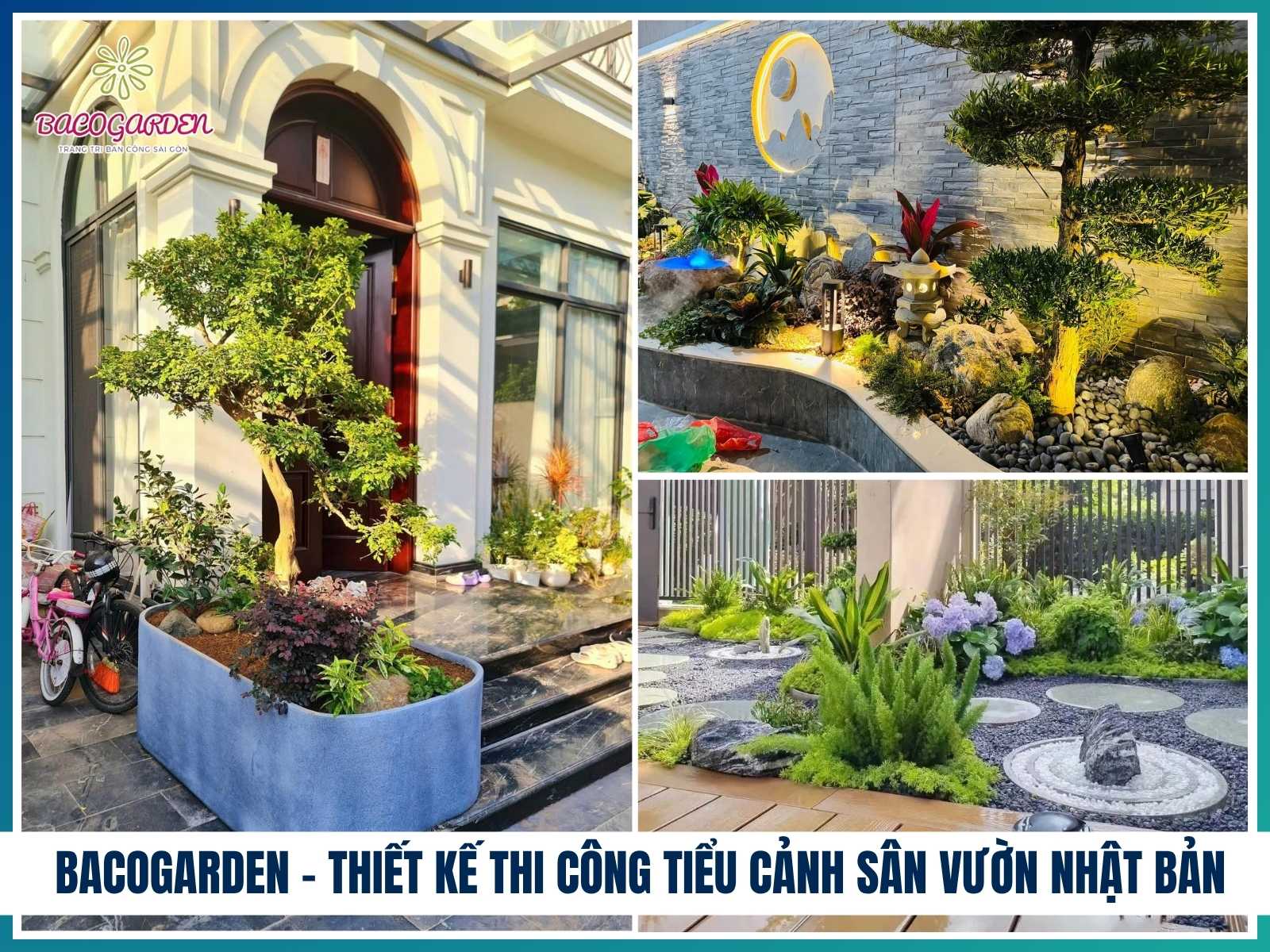 Tại sao nên chọn BACOGARDEN khi làm tiểu cảnh sân vườn Nhật Bản?