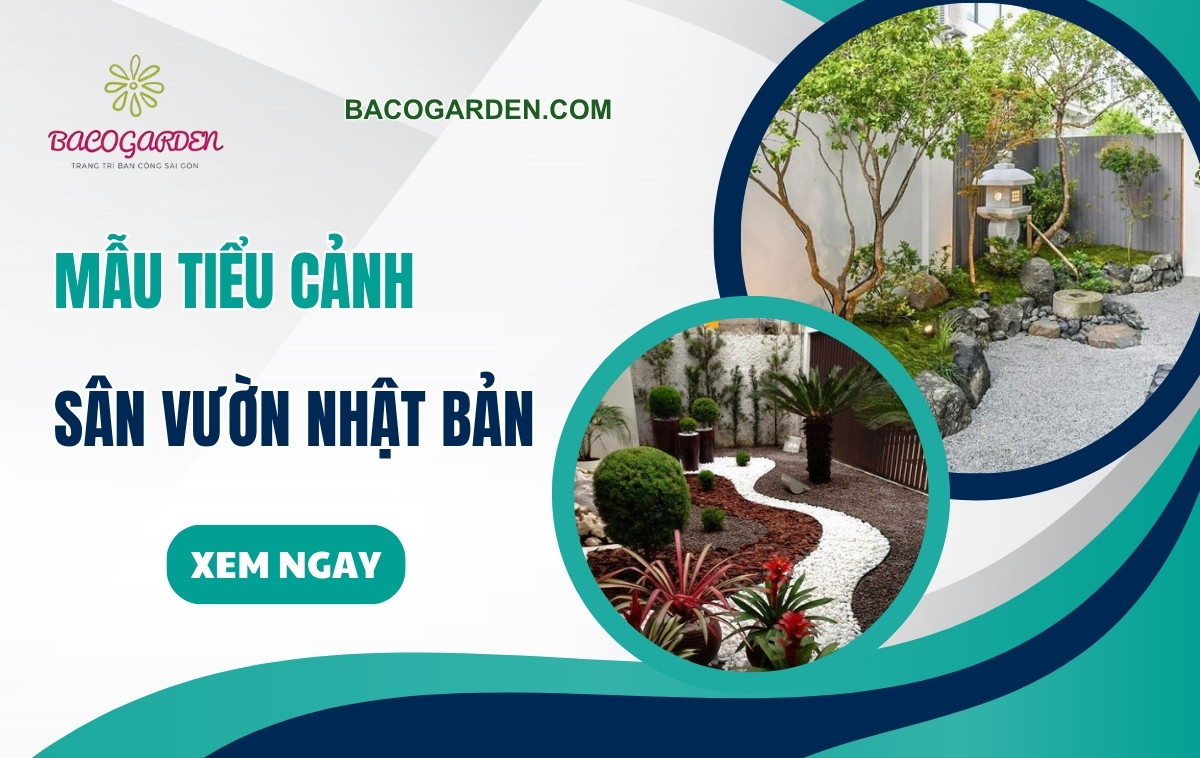 50+ mẫu tiểu cảnh sân vườn Nhật Bản TINH TẾ sang trọng