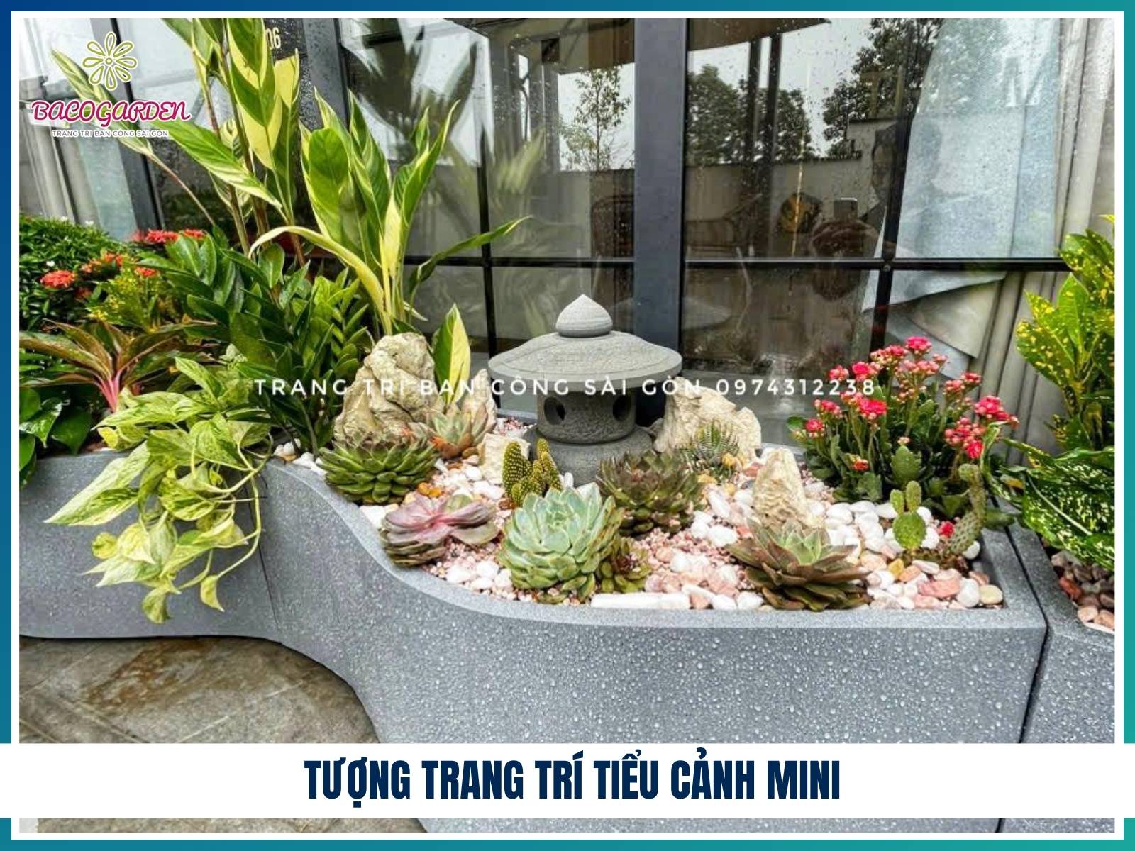 Tượng trang trí tiểu cảnh mini