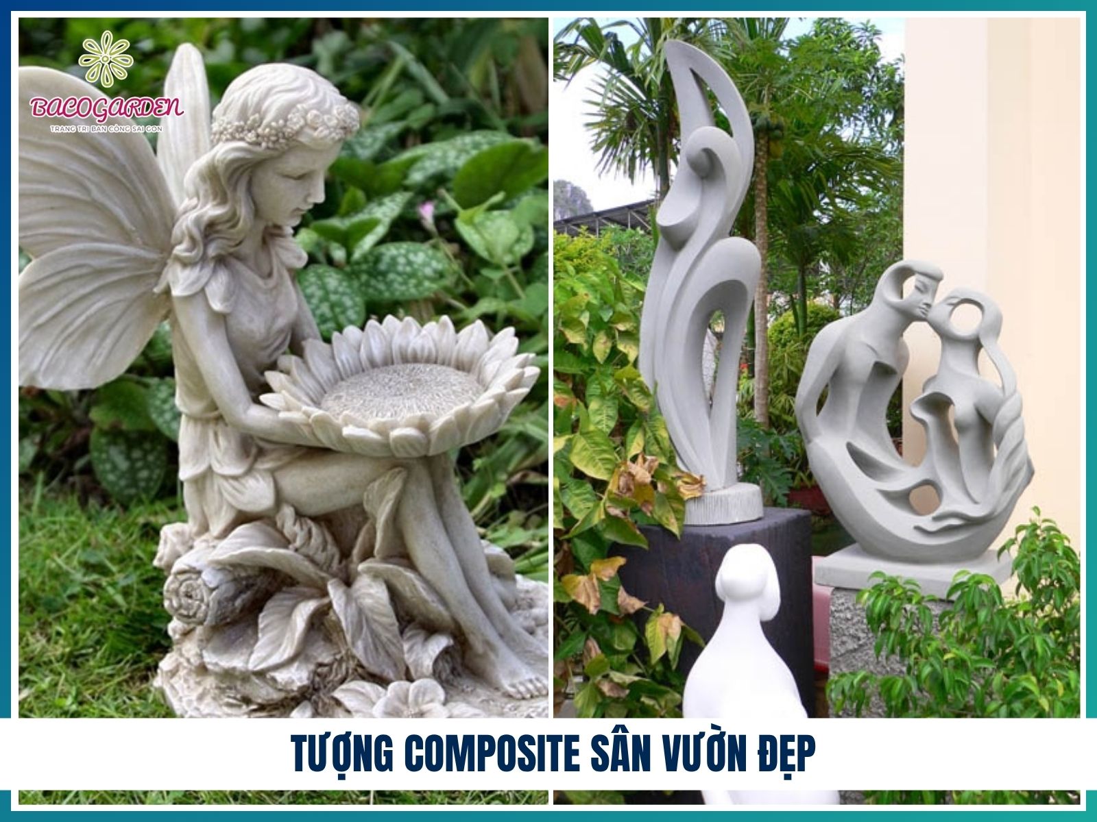 Tượng composite sân vườn đẹp