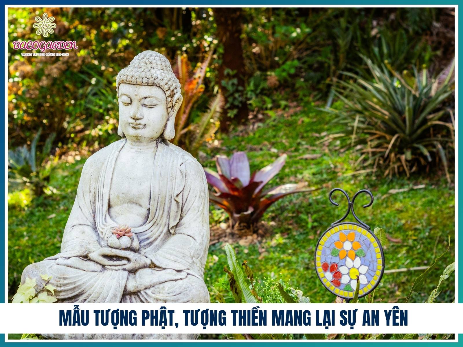 Mẫu tượng Phật, tượng thiền mang lại sự an yên