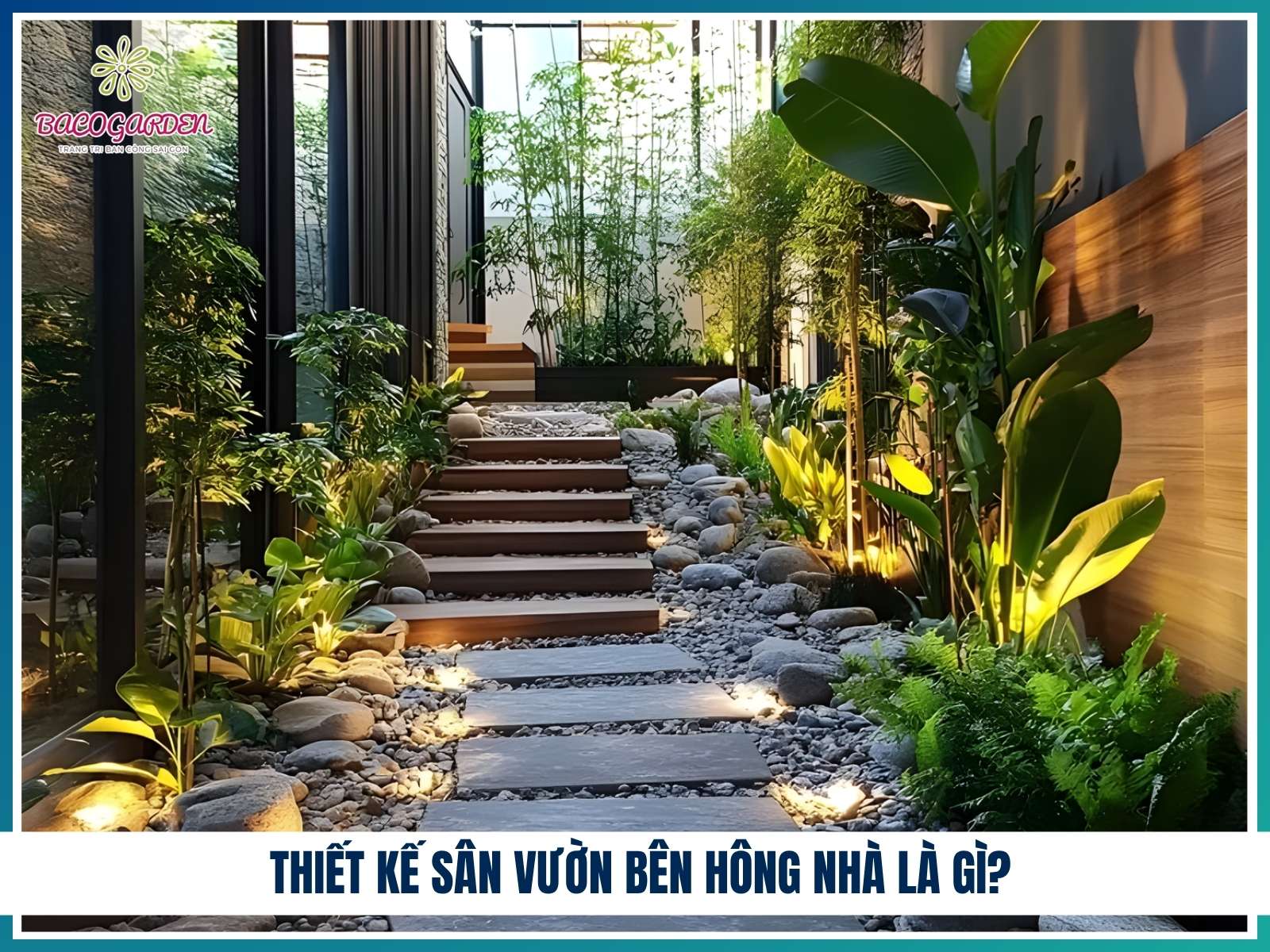 Thiết kế sân vườn bên hông nhà là gì?