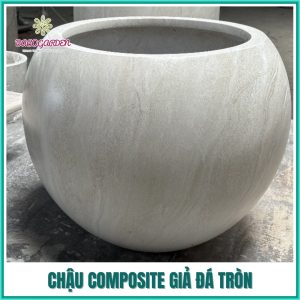 Chậu composite giả đá