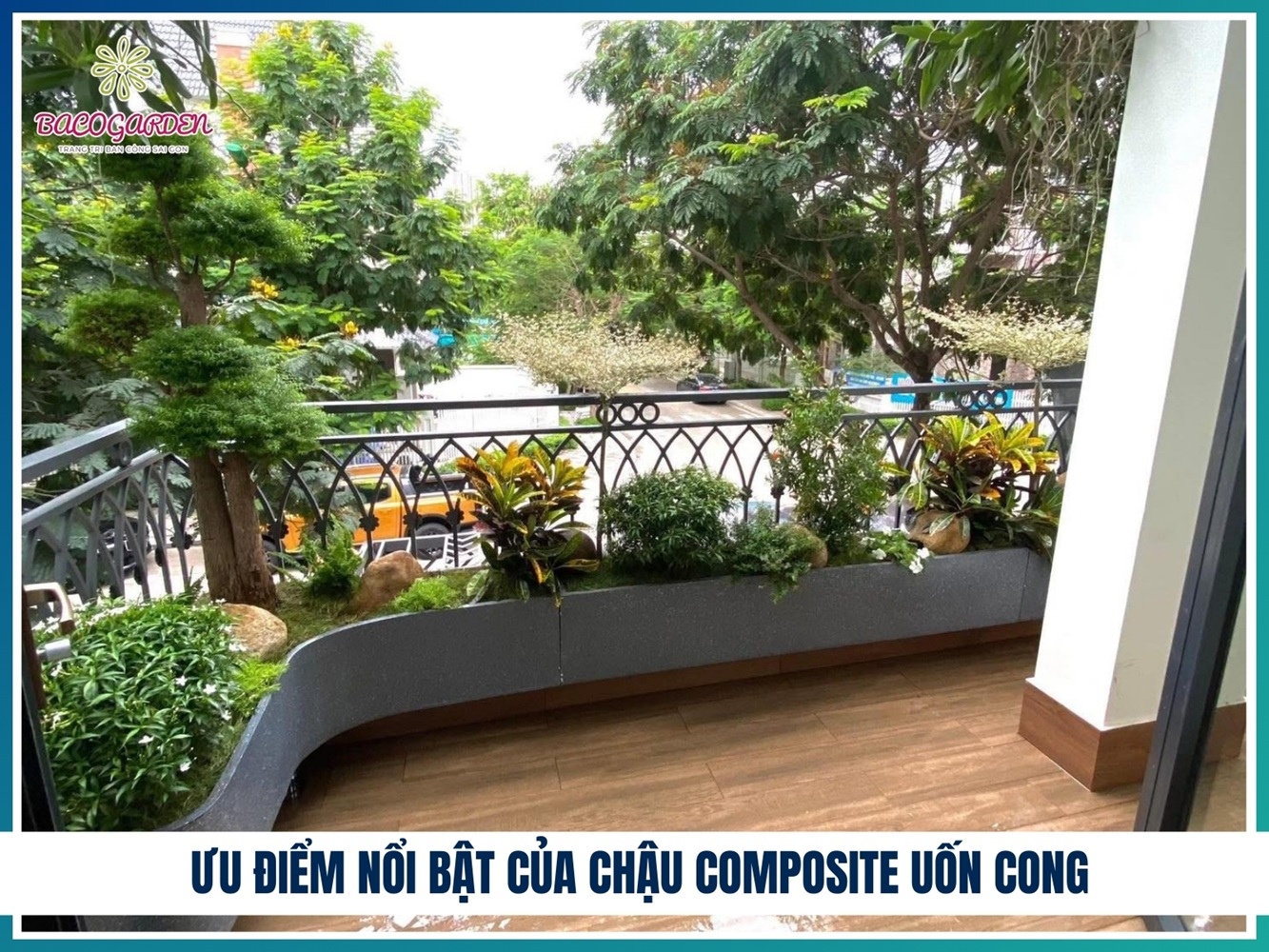 Uu diem noi bat cua chau composite uon cong