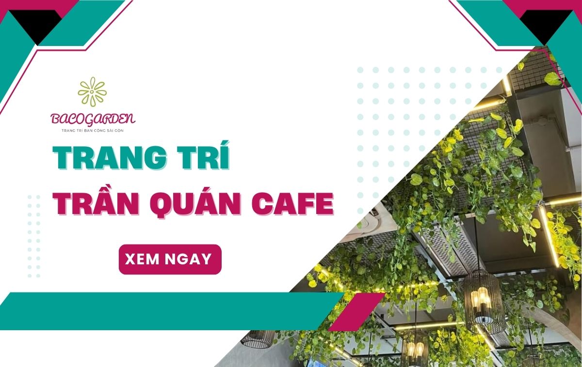 [Thumnail] trang trí trần quán cafe