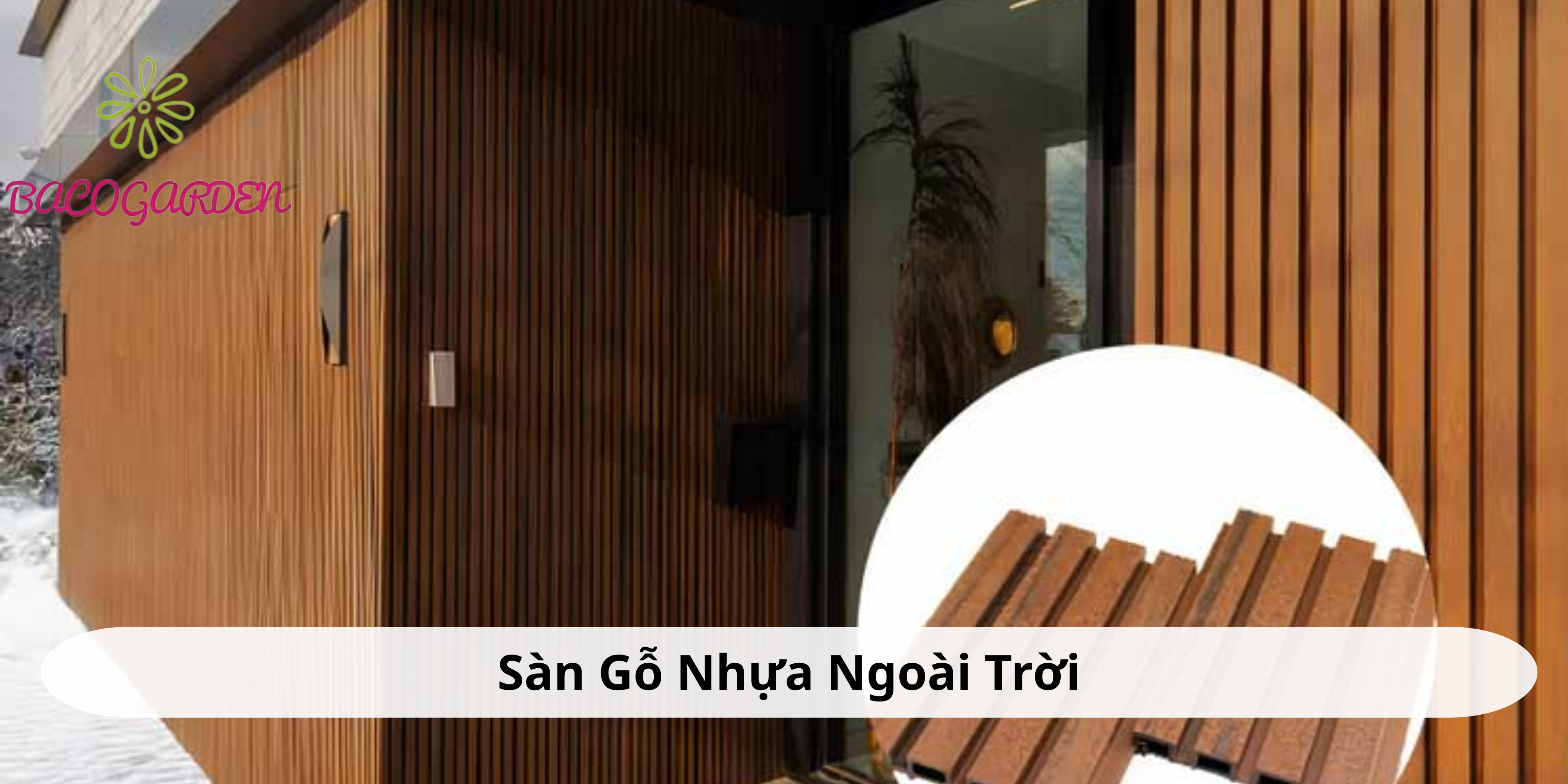 Sàn Gỗ Composite ngoài trời