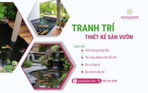 Thiết Kế Sân Vườn - Hồ Cá Koi