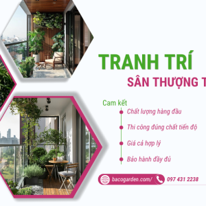 Trang Trí Sân Thượng