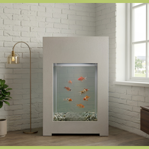 hồ cá composite dáng thẳng