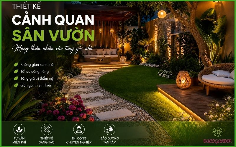 Cảnh Quan Sân Vườn Đẹp