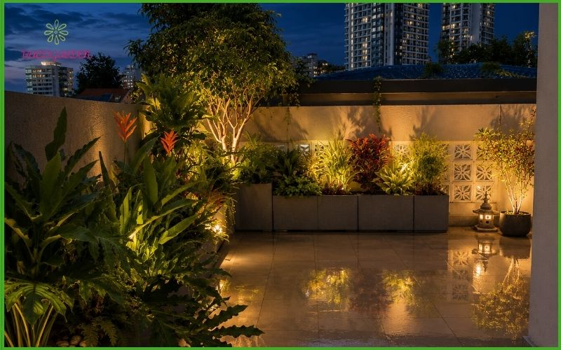 Thiết kế sân thương hiện đại