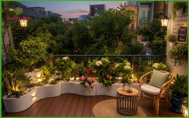 Thiết kế sân thương hiện đại