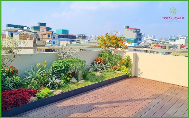 Trang Trí Khu Sân Thượng