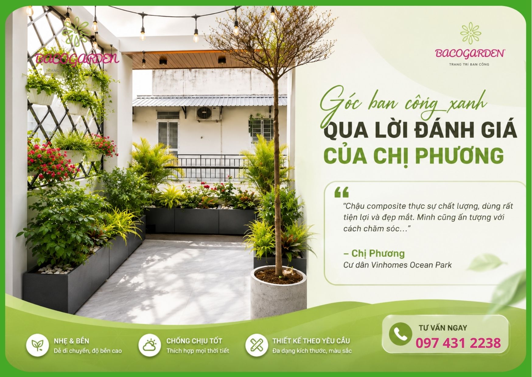 Đánh giá của chị Phương